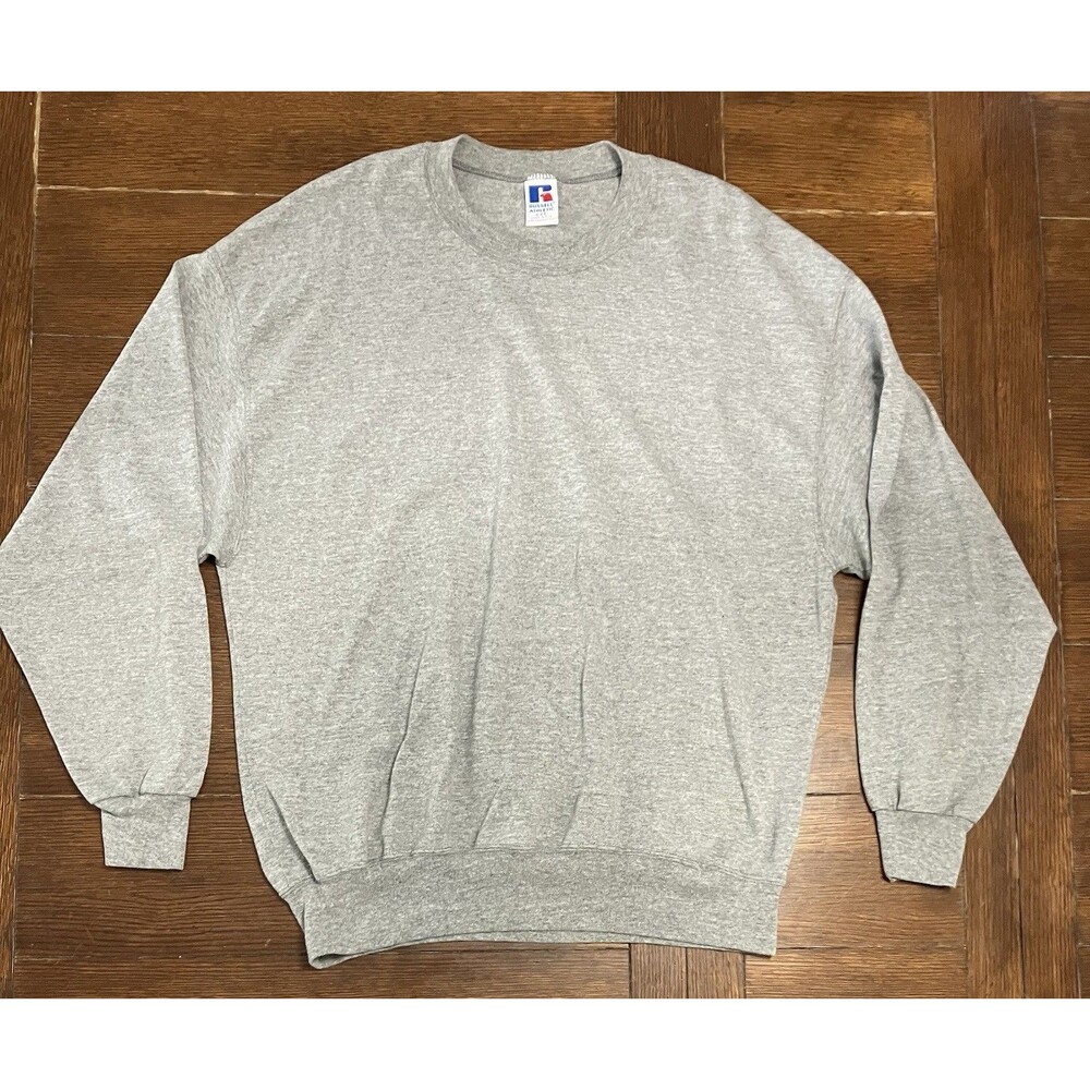 Russell Athletic Light Gray Crewneck Sweater